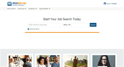 Desktop Screenshot of akronjobs.com